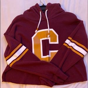 Cropped hoodie